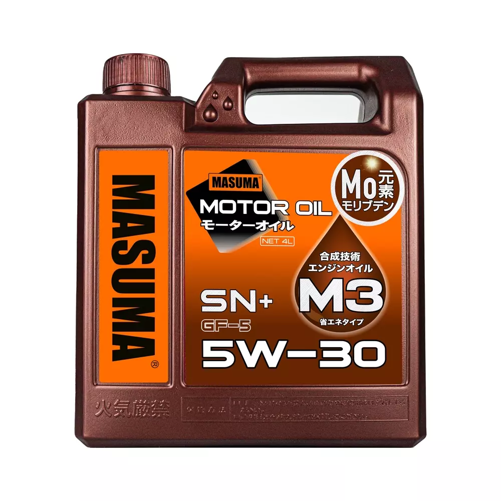 زيت محرك ماسوما 5W30 M3 SN+/GF-5 بنزين, semi-تركيبي 4 لتر, M-3001E