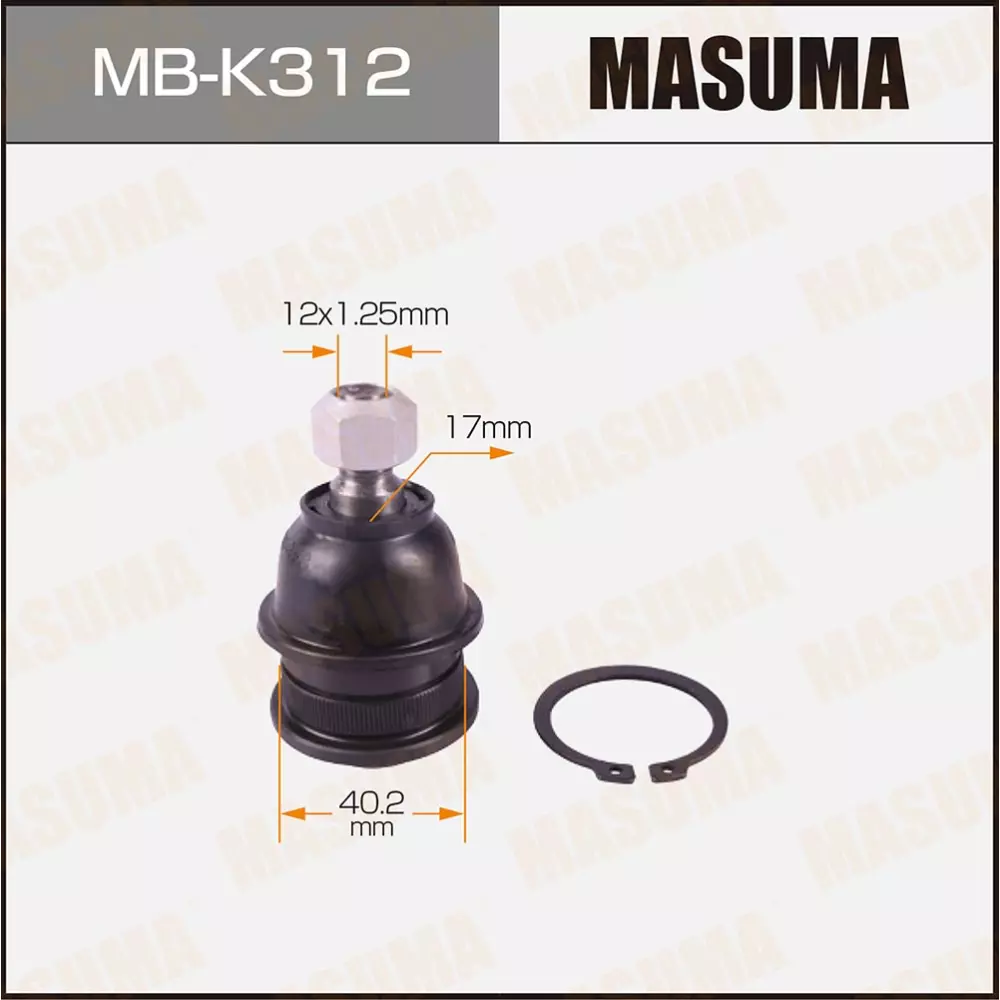 مفصل كروي (رولمان بلي) ماسوما, MB-K312