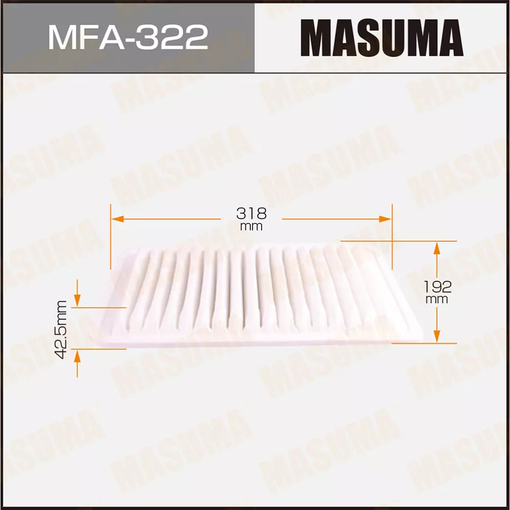 فلتر هواء ماسوما, MFA-322