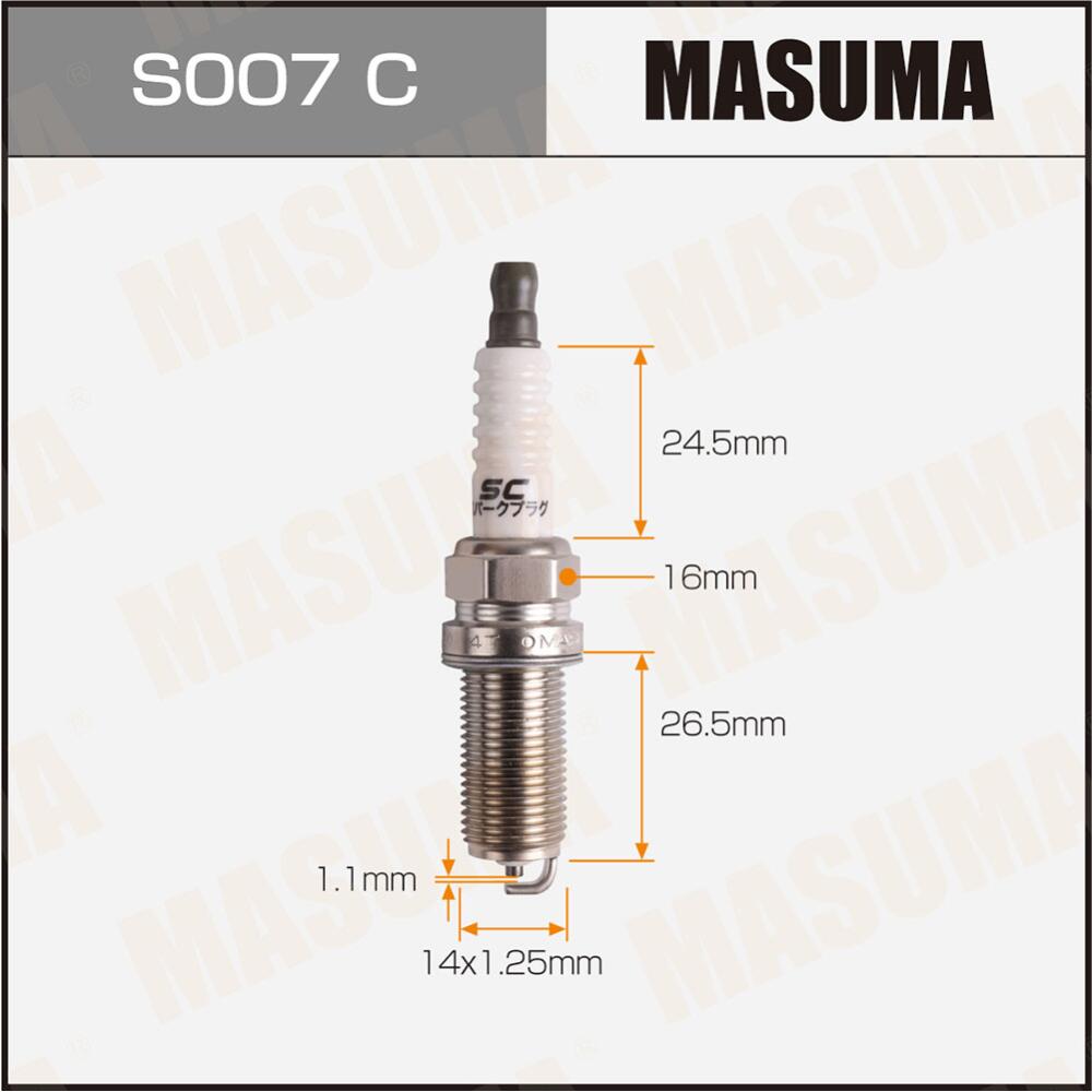 شمعة إشعال نيكل LFR5A-11(6376) ماسوما, S007C