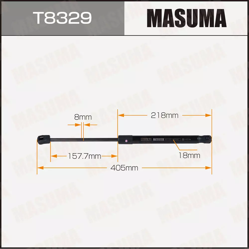 ذراع غازية لغطاء المحرك, T8329